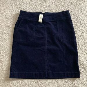 Women’s Talbots corduroy Skirt 2P